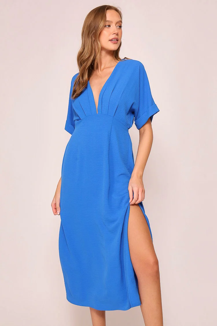 Blue Airy Midi Dress - Image 2