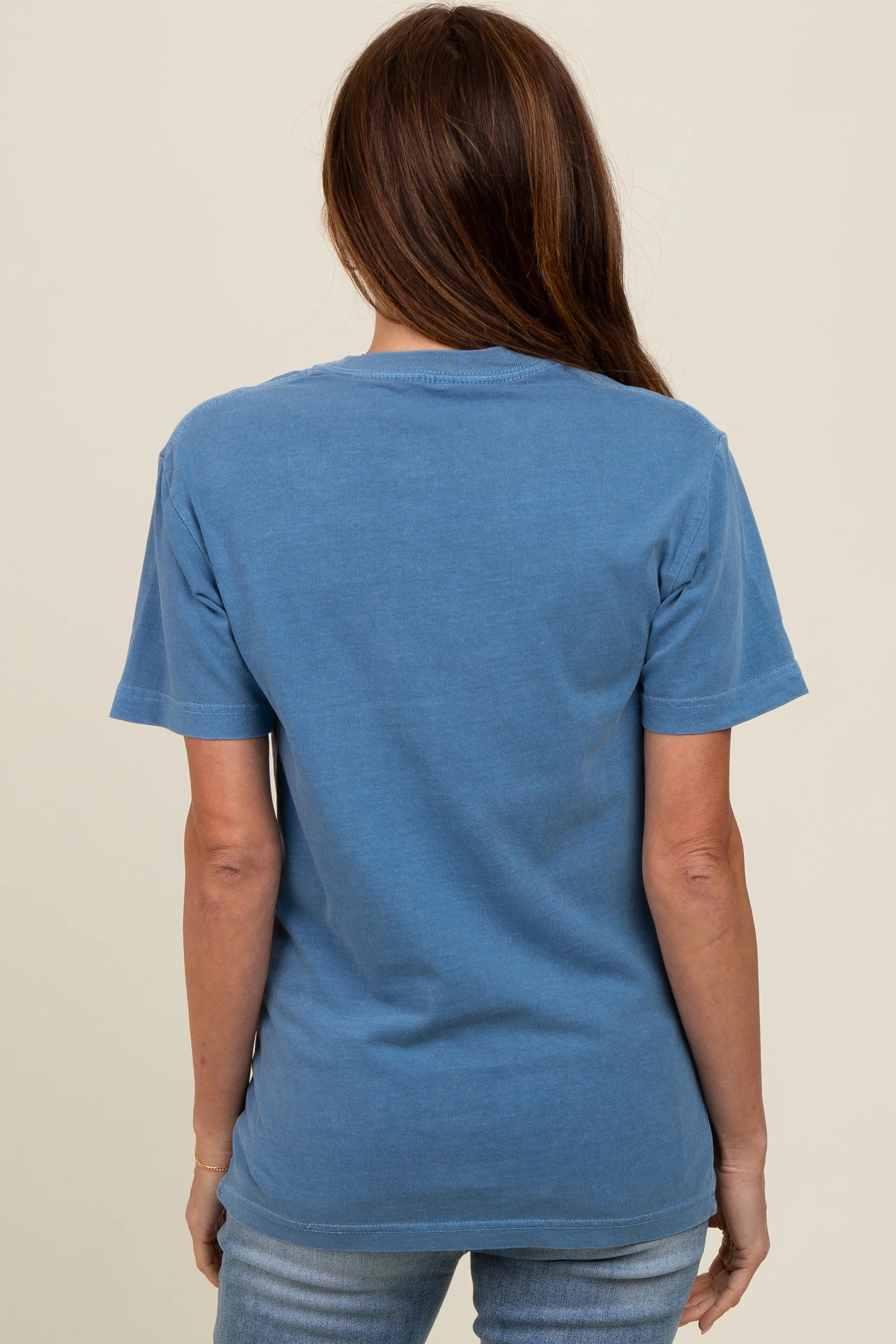 Blue Basic T-Shirt - Image 4