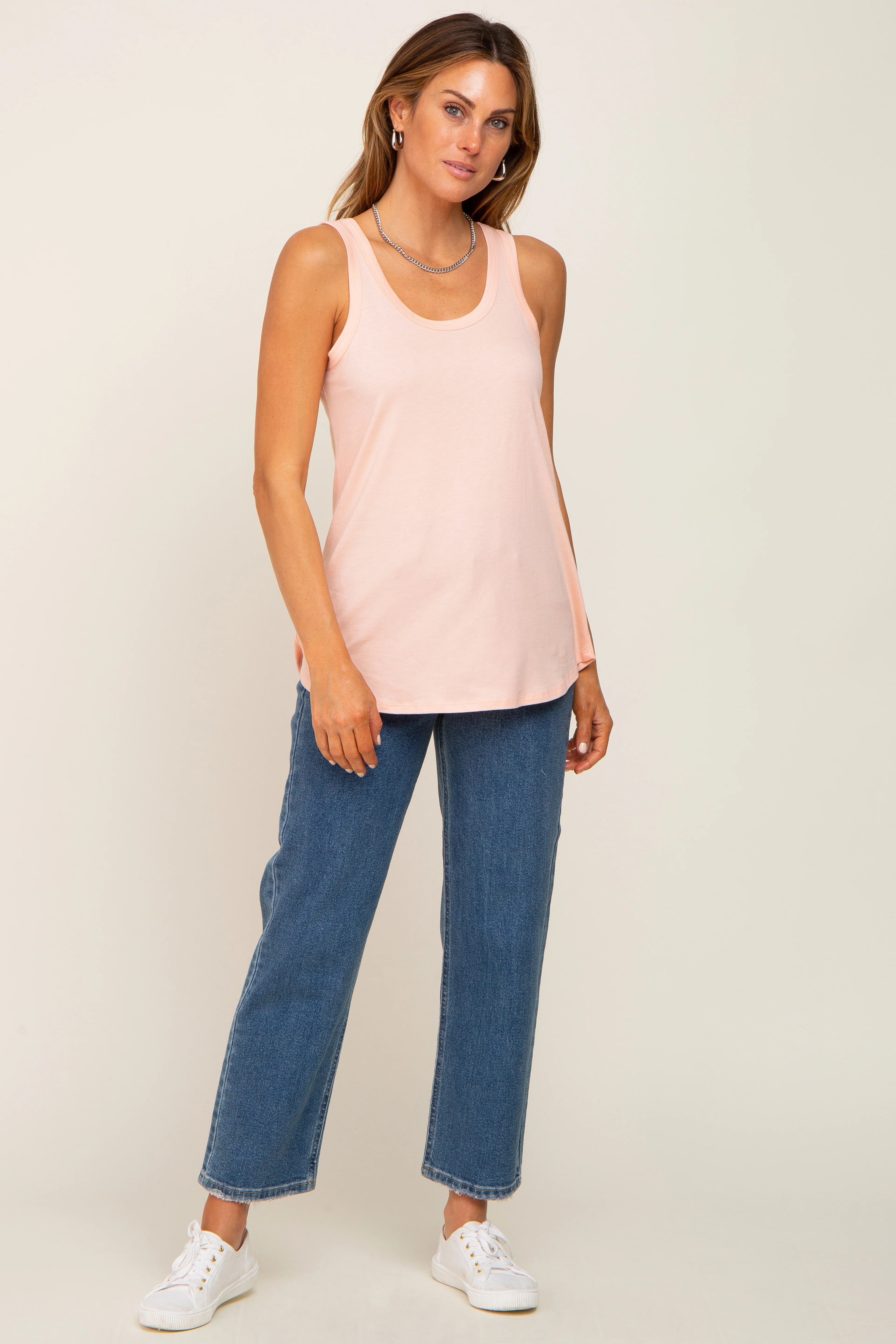 Light Peach Tank Top - Image 5