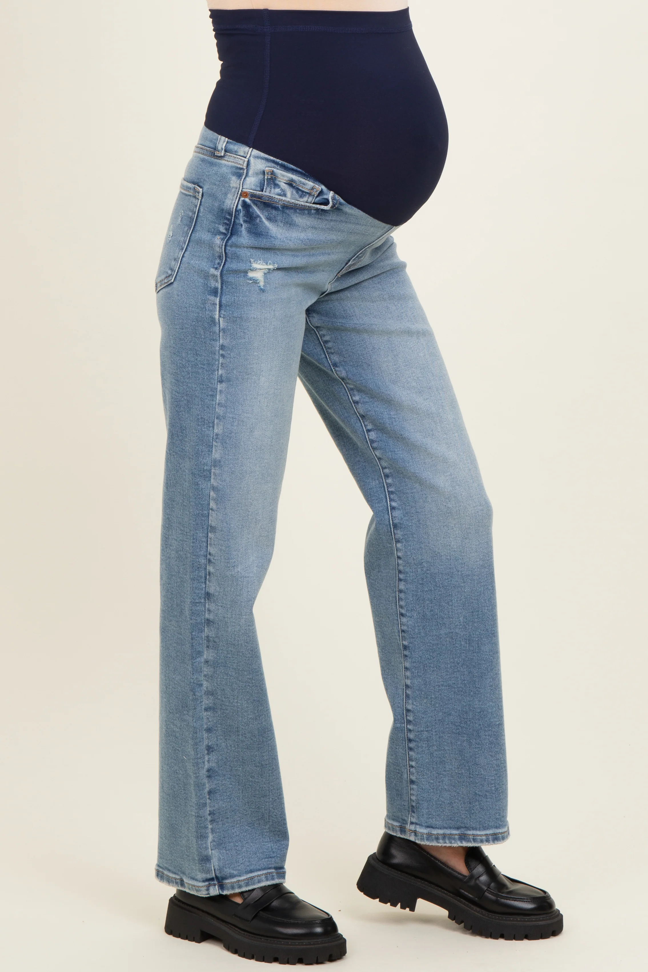 Medium Maternity Dad Jean - Image 3